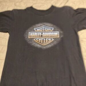 Harley-Davidson Black Short Sleeve Tee Classic Logo